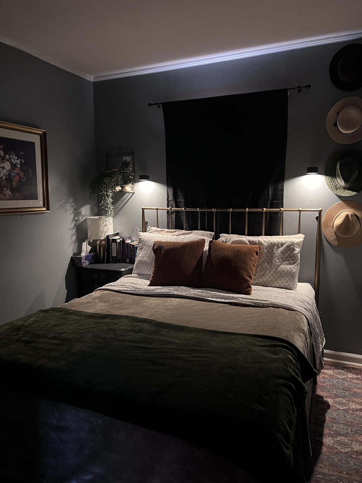 360° doppelseitige magnetische LED-Wandlampe, wiederaufladbar mit Fernbedienung photo review
