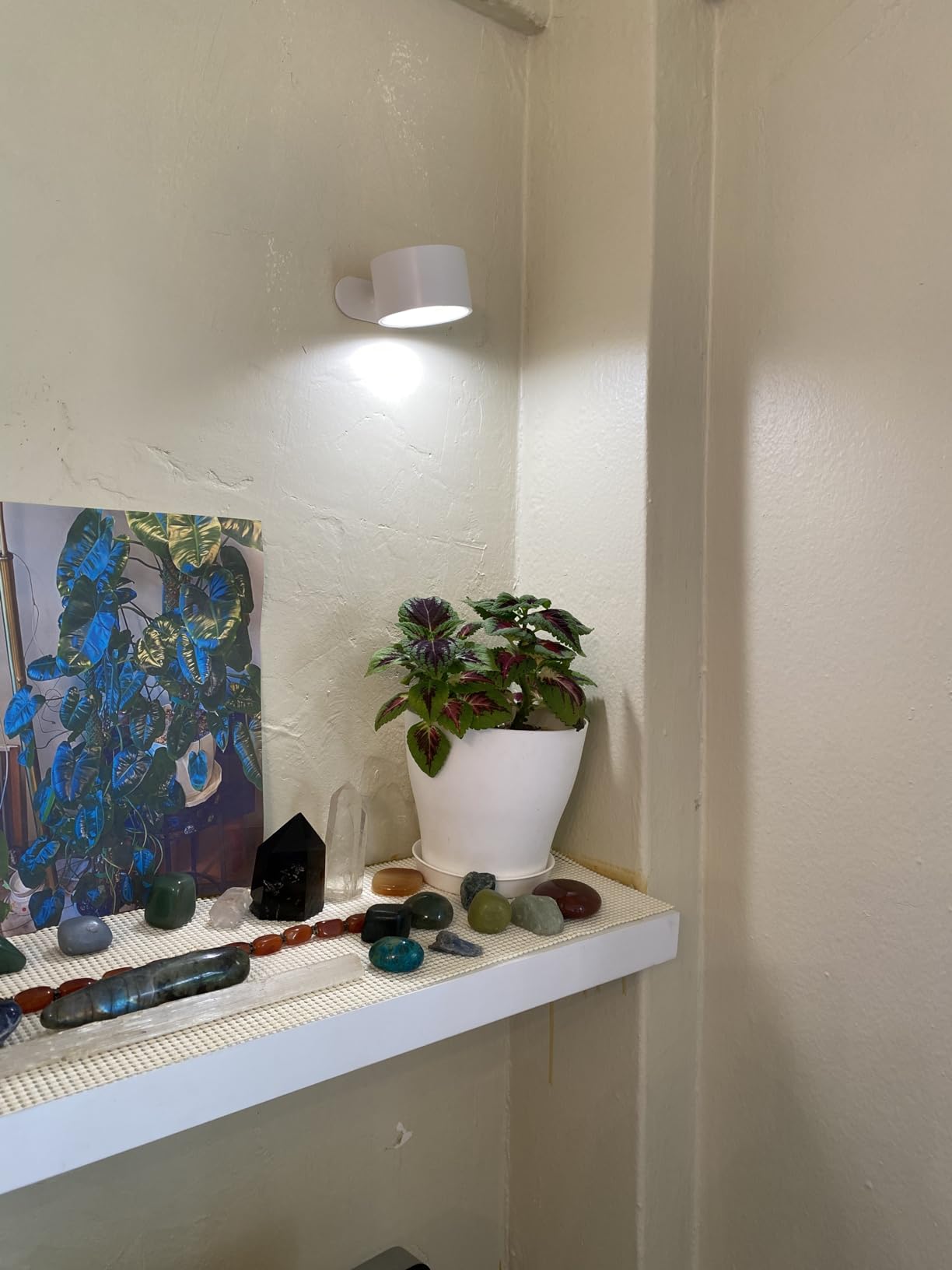 360° doppelseitige magnetische LED-Wandlampe, wiederaufladbar mit Fernbedienung photo review