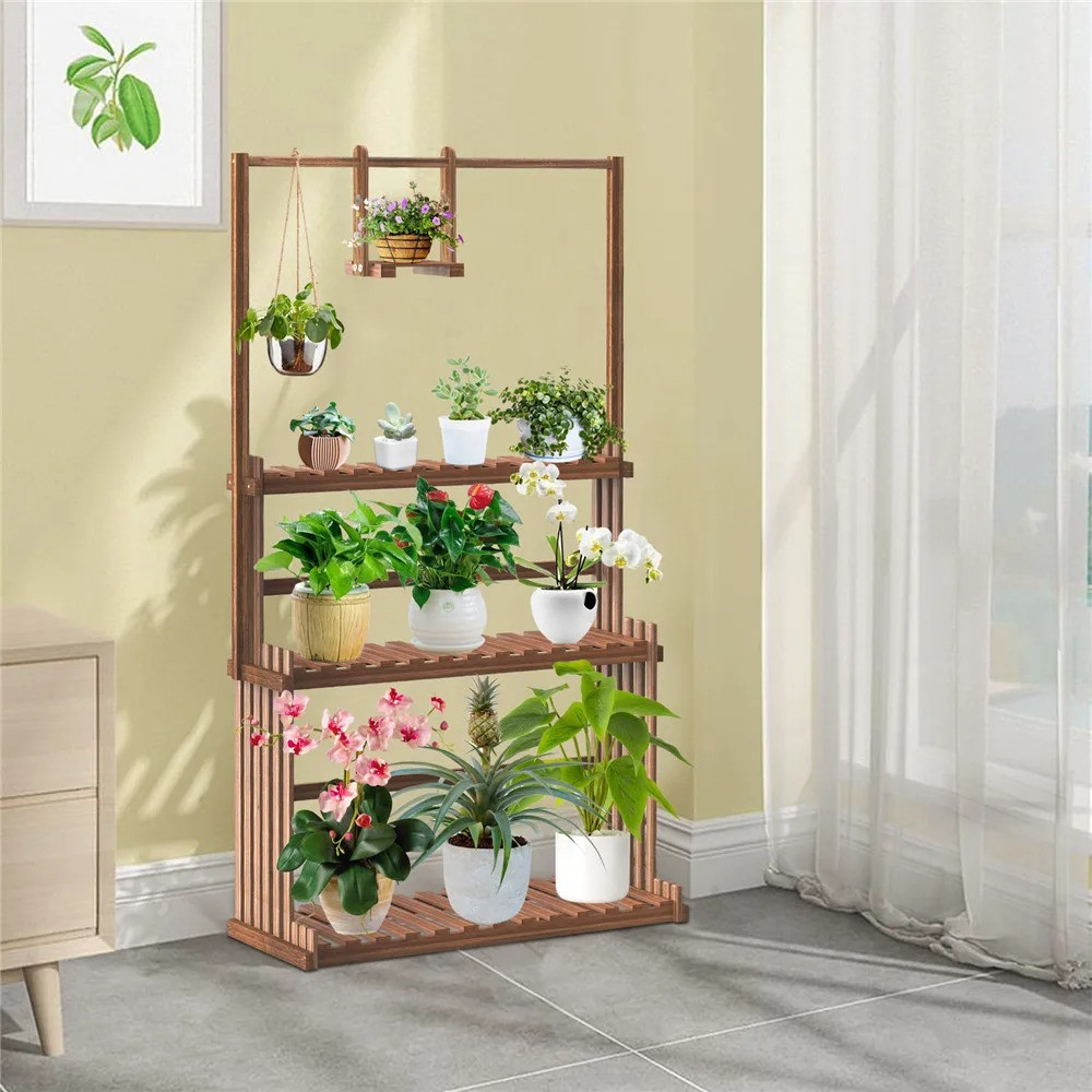 Verticale tuinplantenbak, bloembak, meerlaagse leuning, hangend