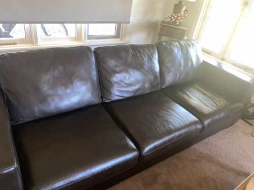 Click to view full screen Zelfklevend Pu-leren Patch (50x137cm) photo review